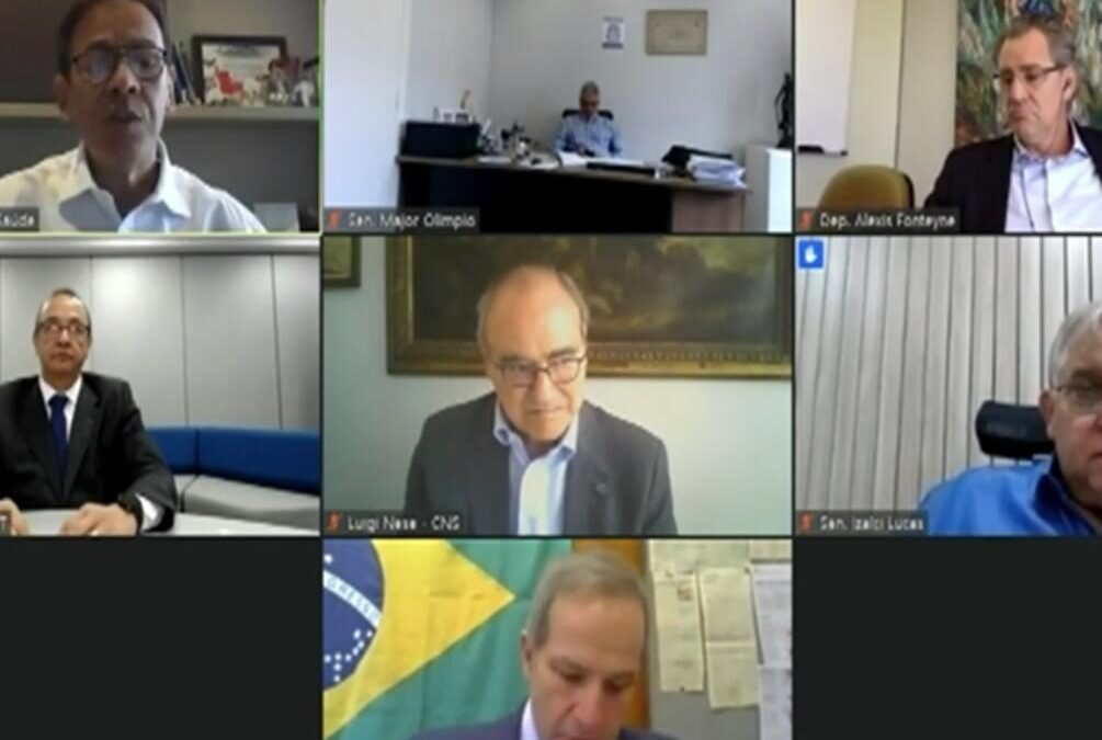 Em audiência no Congresso Nacional, presidente da CNT fala sobre a reforma tributária.